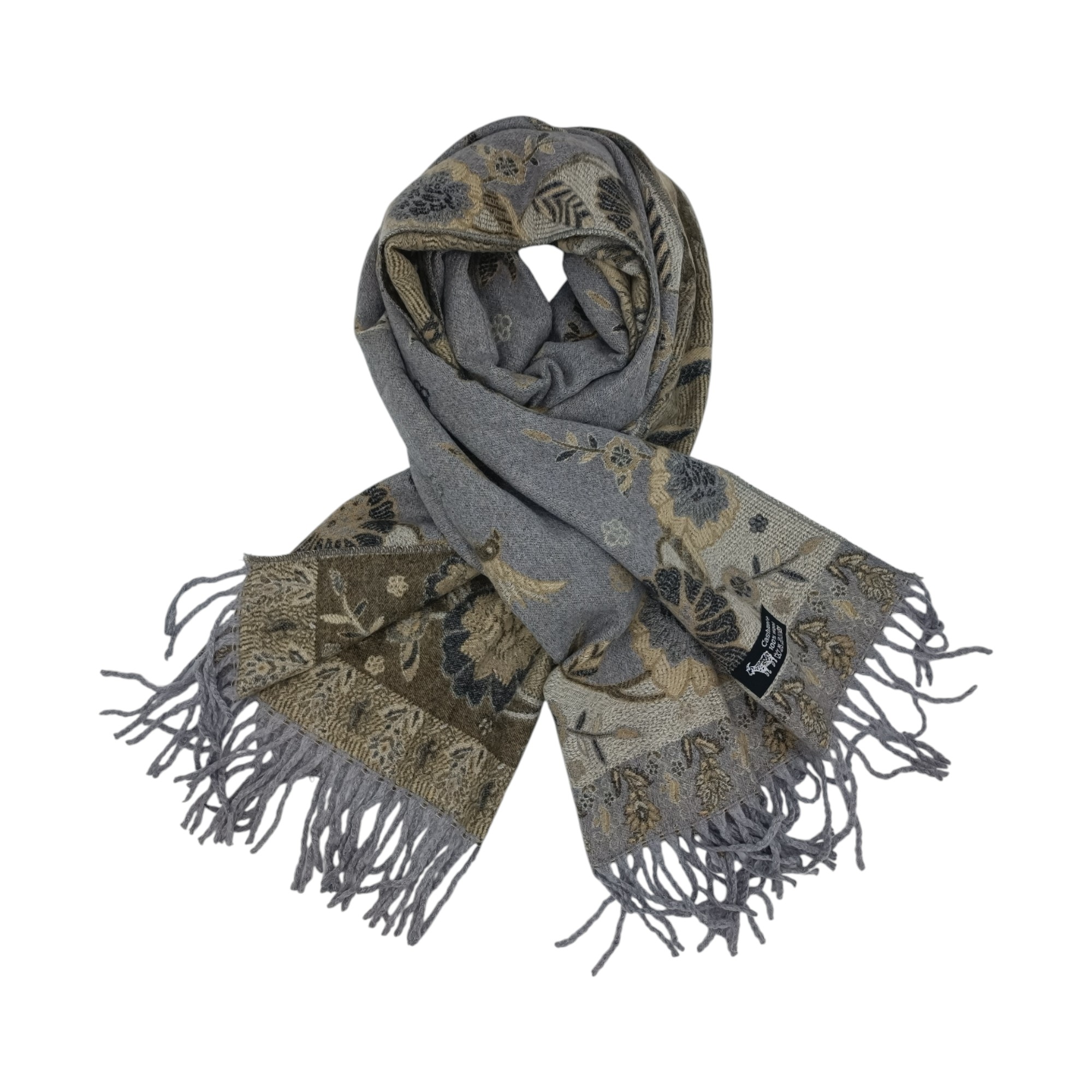 Eșarfă/Șal Premium Bellara F31-4 din Lână Moale/Cașmir – dimensiune 60 × 180 cm