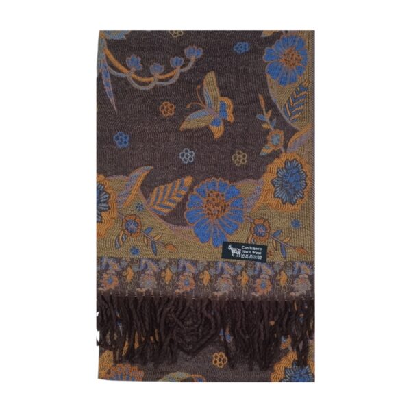 Eșarfă/Șal Premium Bellara F31-6 din Lână Moale/Cașmir – dimensiune 60 × 180 cm