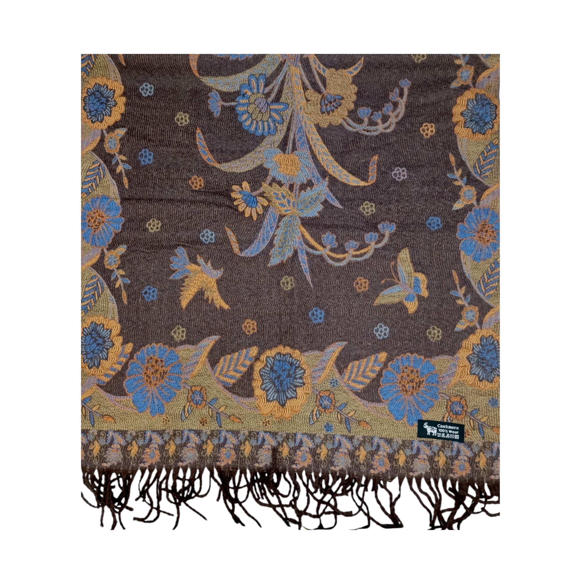 Eșarfă/Șal Premium Bellara F31-6 din Lână Moale/Cașmir – dimensiune 60 × 180 cm