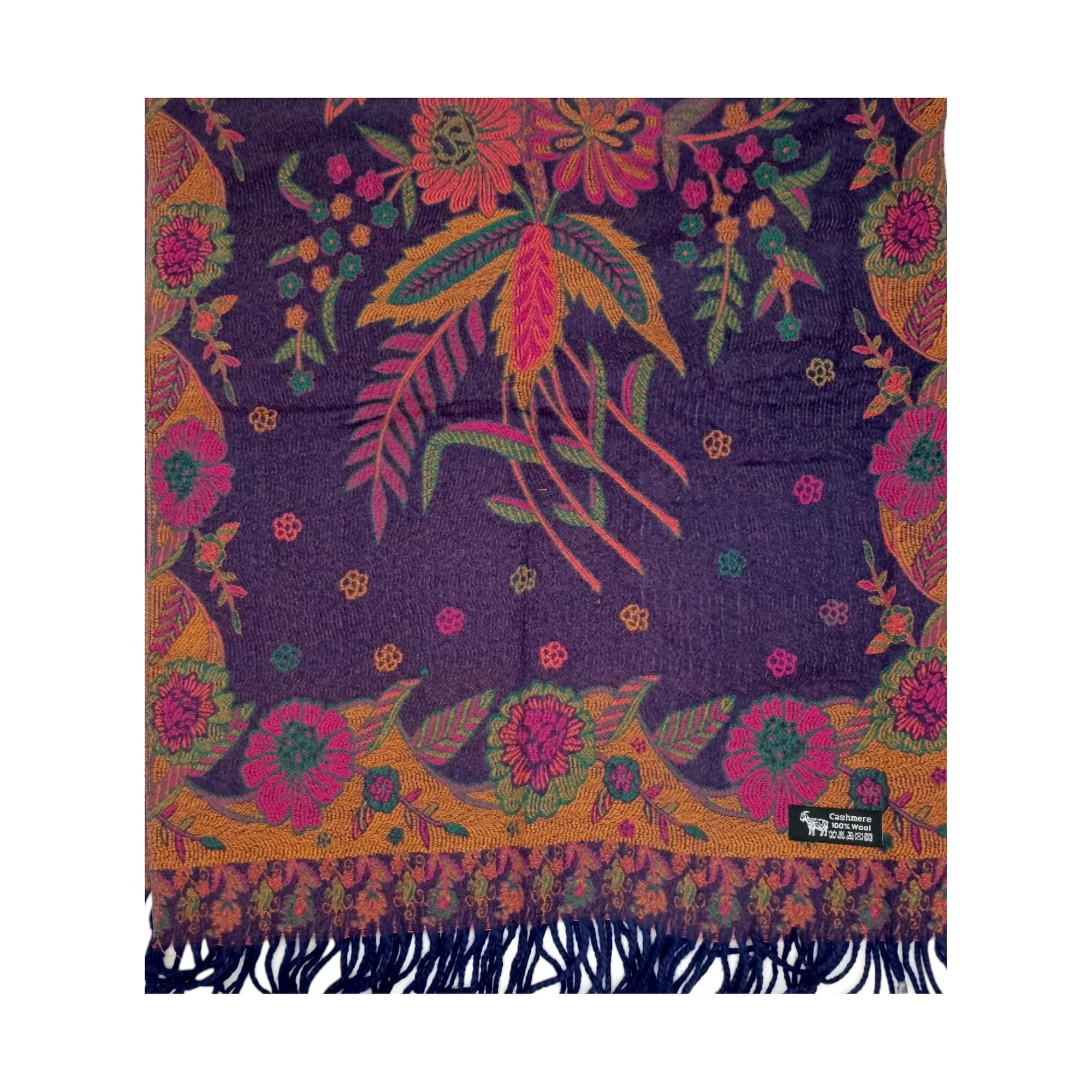 Eșarfă/Șal Premium Bellara F31-7 din Lână Moale/Cașmir – dimensiune 60 × 180 cm