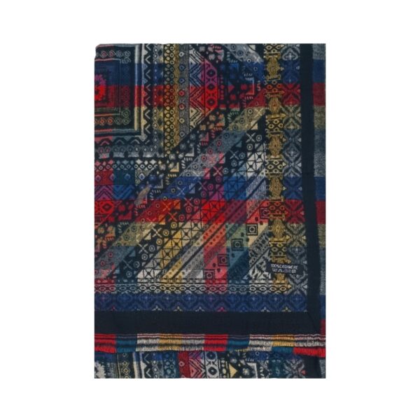 Eșarfă Heritage Luxe DB30-1- din cașmir multicolor – 180 × 70 cm