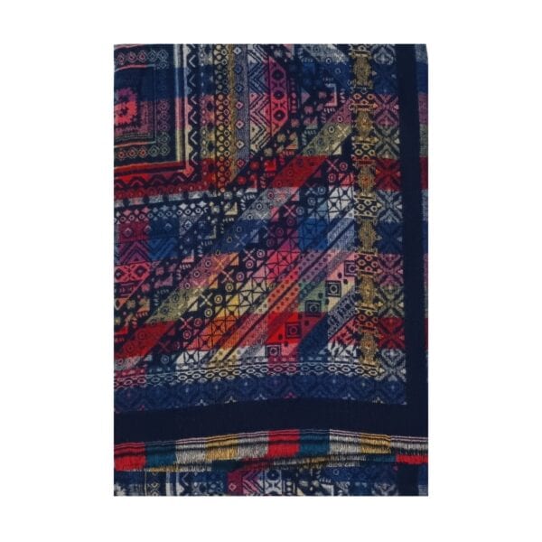 Eșarfă Heritage Luxe DB30-2- din cașmir multicolor – 180 × 70 cm