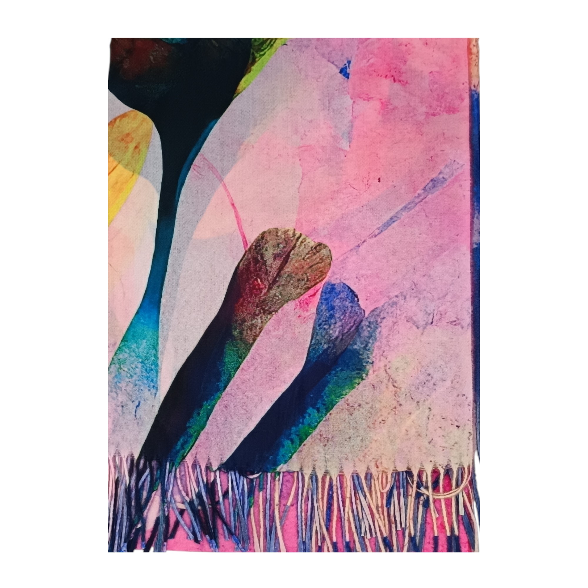 Eșarfă Damă Color Explosion JB35-2 – Cashmere Touch, 70×180 cm