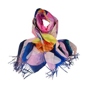 Eșarfă Damă Color Explosion JB35-2 – Cashmere Touch, 70×180 cm
