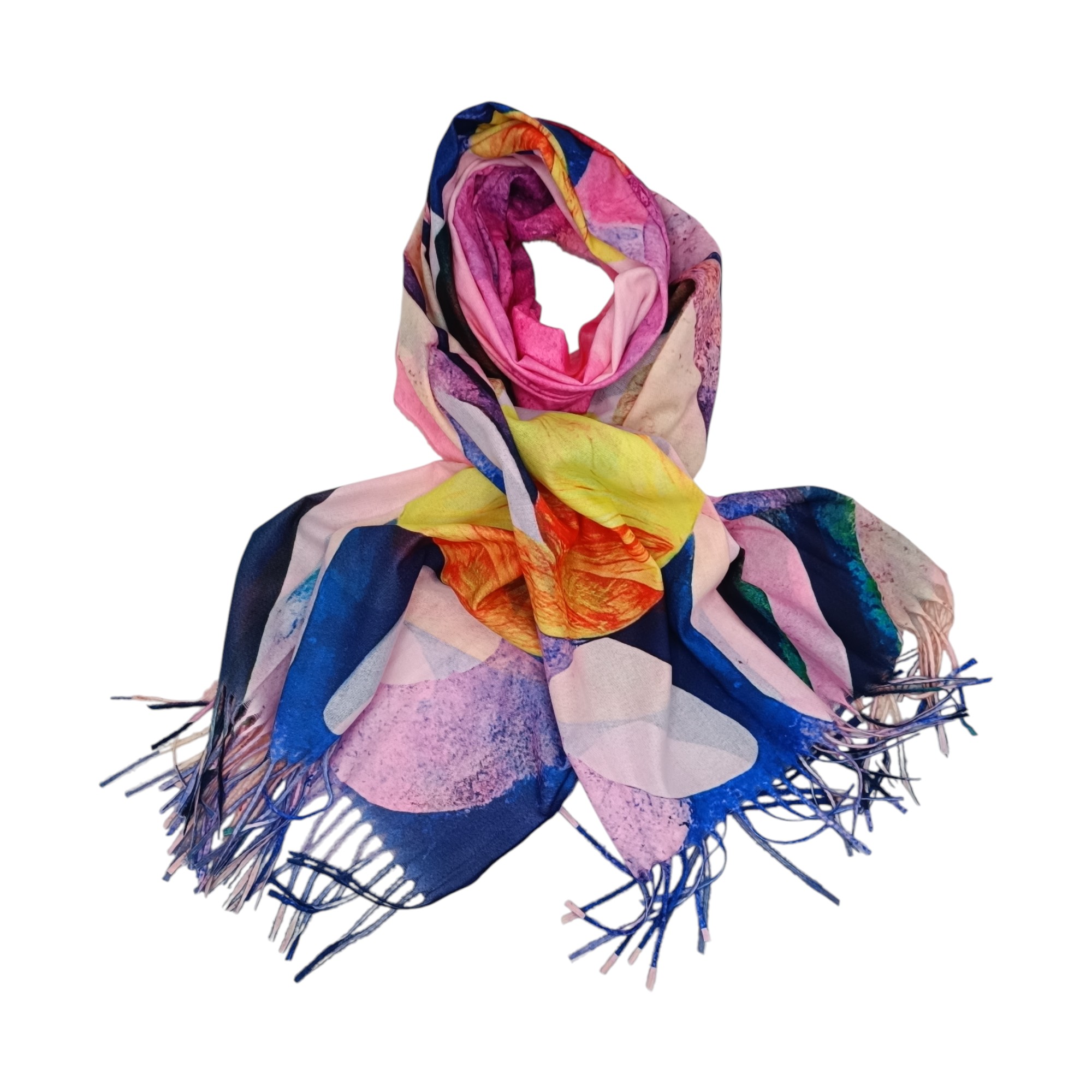 Eșarfă Damă Color Explosion JB35-2 – Cashmere Touch, 70×180 cm