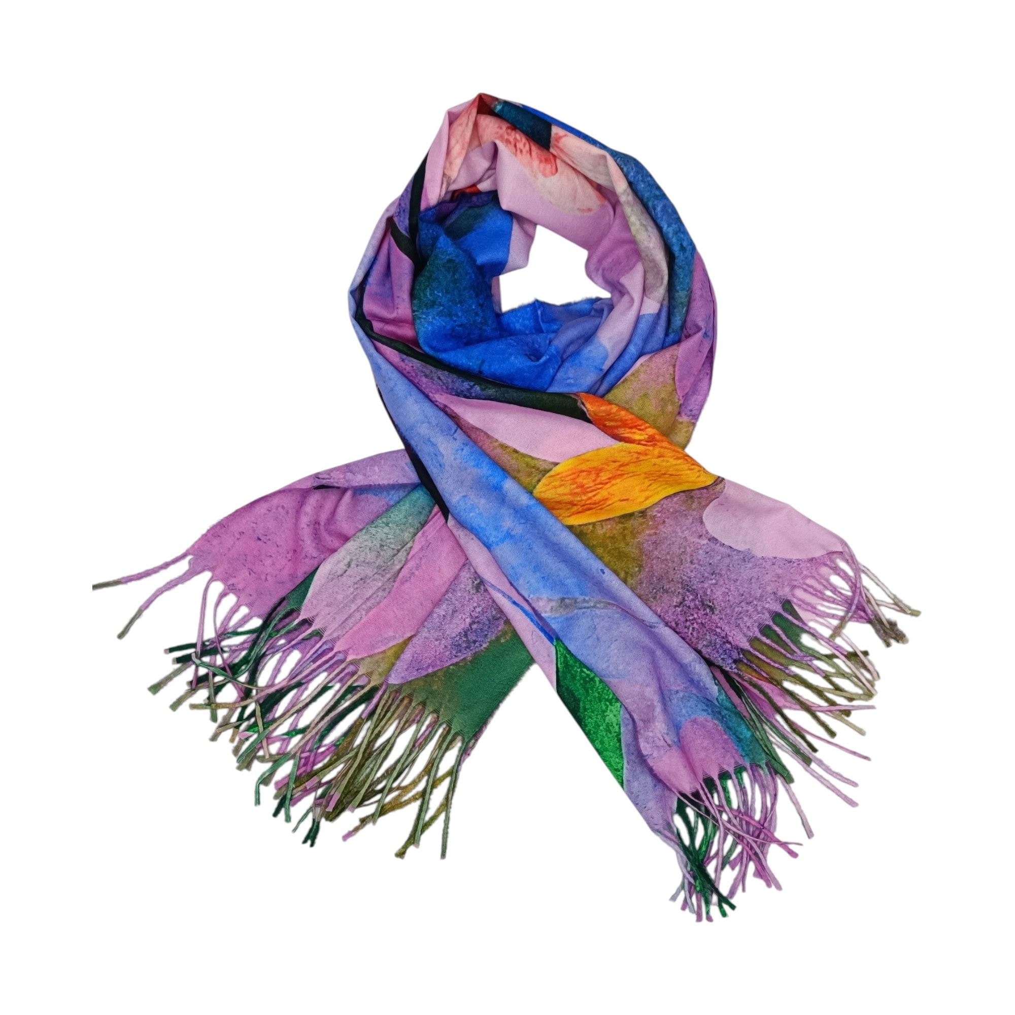 Eșarfă Damă Color Explosion JB35-6 – Cashmere Touch, 70×180 cm