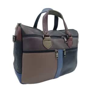 Geantă damă din piele naturală multicoloră Celeste – Model YG110-8