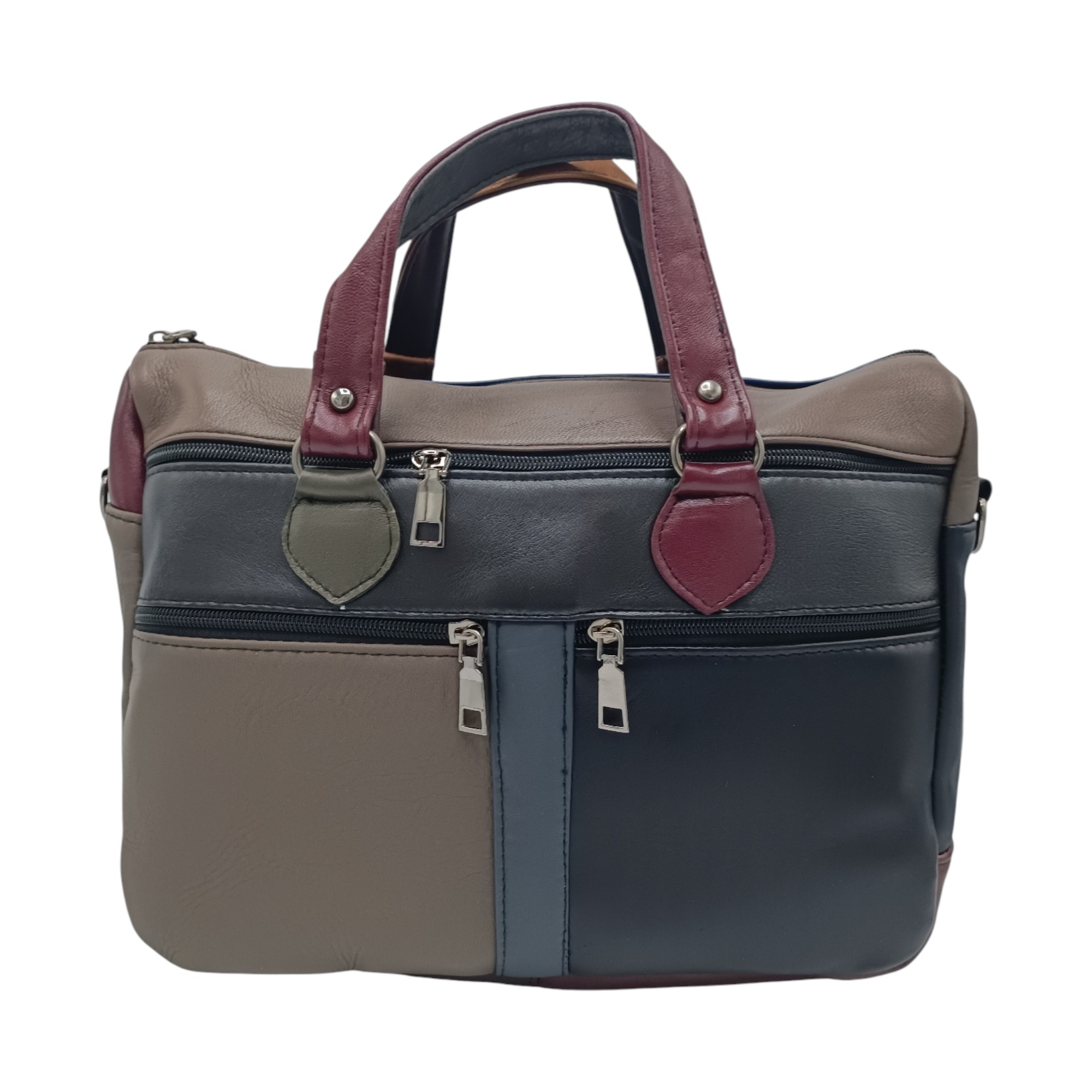 Geantă damă din piele naturală multicoloră Celeste – Model YG110-9- (4) Geantă damă din piele naturală multicoloră Celeste – Model YG110-9