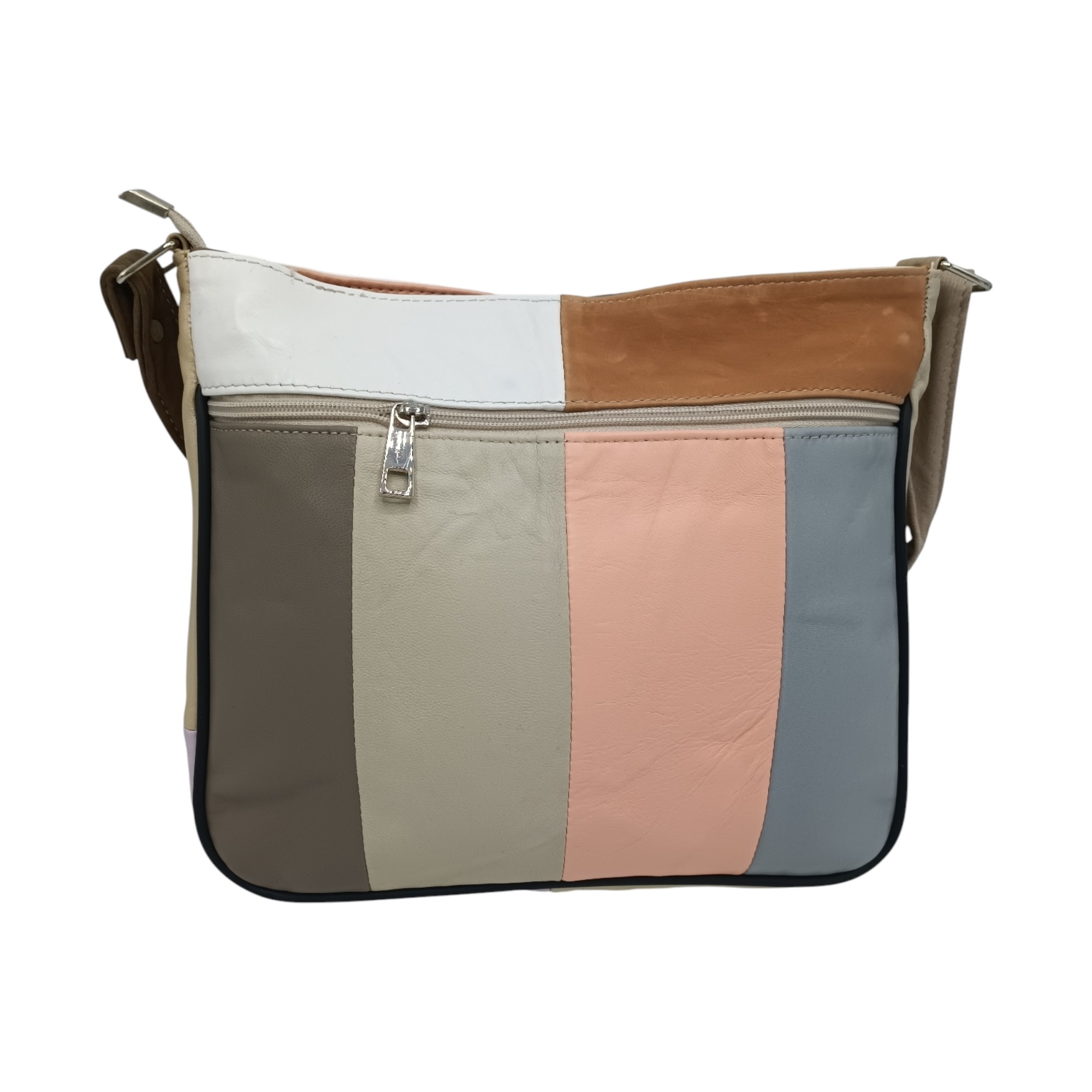 Geanta dama, piele naturala, R45-JM41- (5) Geanta Damă Lucia R45-JM41,Multicolor , Piele Naturală, dimensiune 27 x 8 x 22 cm