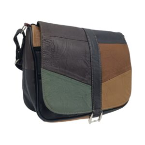 Geantă Damă Unicat Lucia R45-492, Piele Naturală, Multicolor