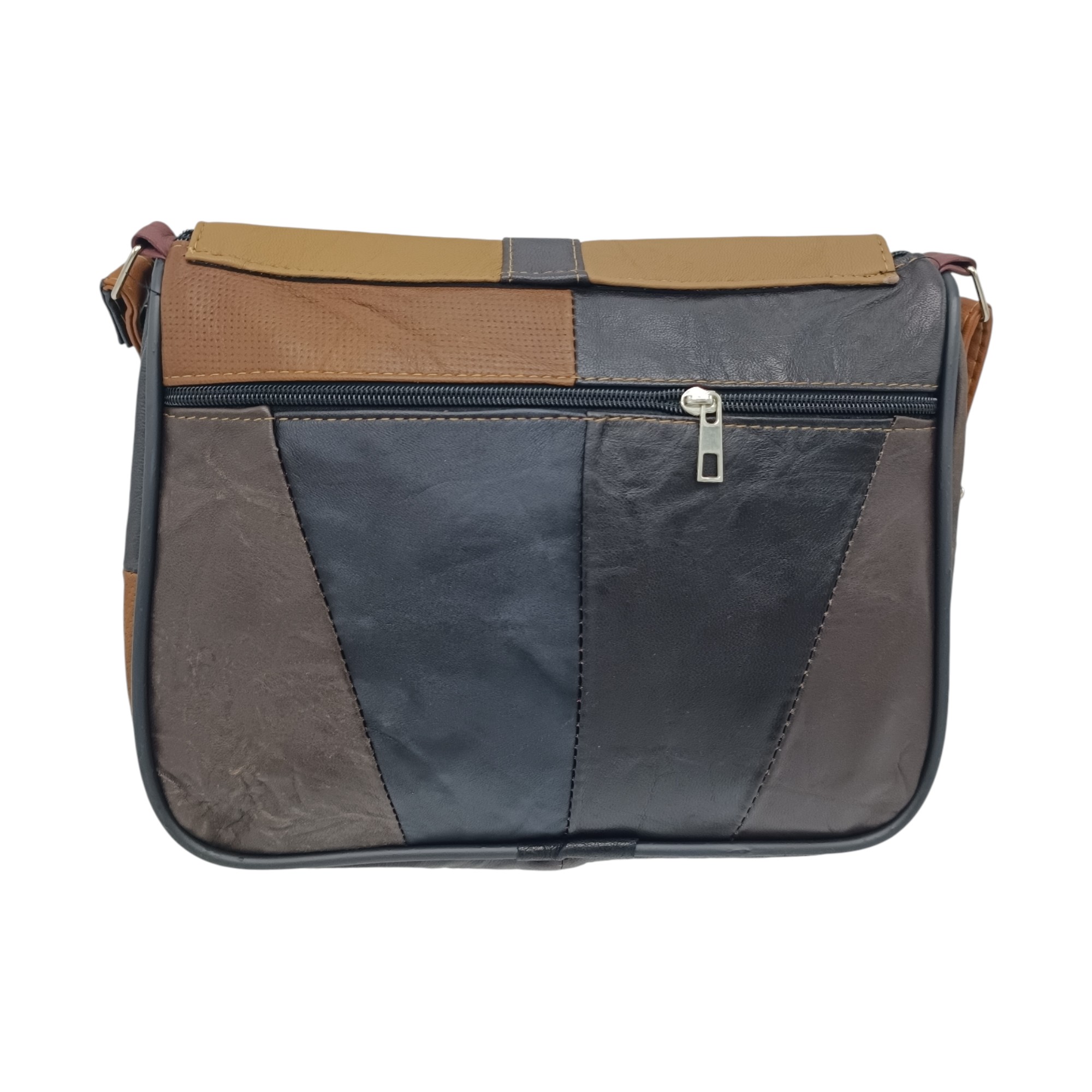 Geantă Damă Unicat Lucia R45-493, Piele Naturală, Multicolor