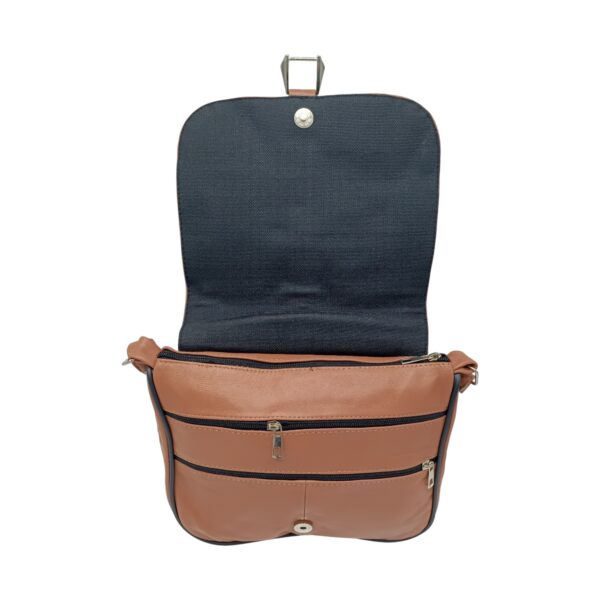 Geanta Dama, Piele Naturala, Lucia R45-MC, culoare Maro Camel