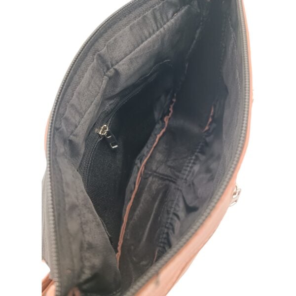 Geanta Dama, Piele Naturala, Lucia R45-MC, culoare Maro Camel