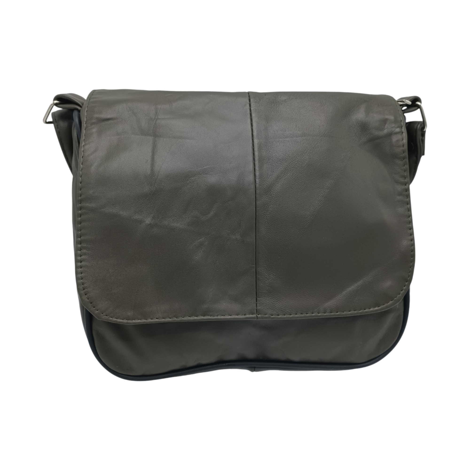 Geanta dama, piele naturala, multicolor, R45-CG- (3) Geantă Damă, Piele Naturală, Lucia R45-CG - Verde Militar