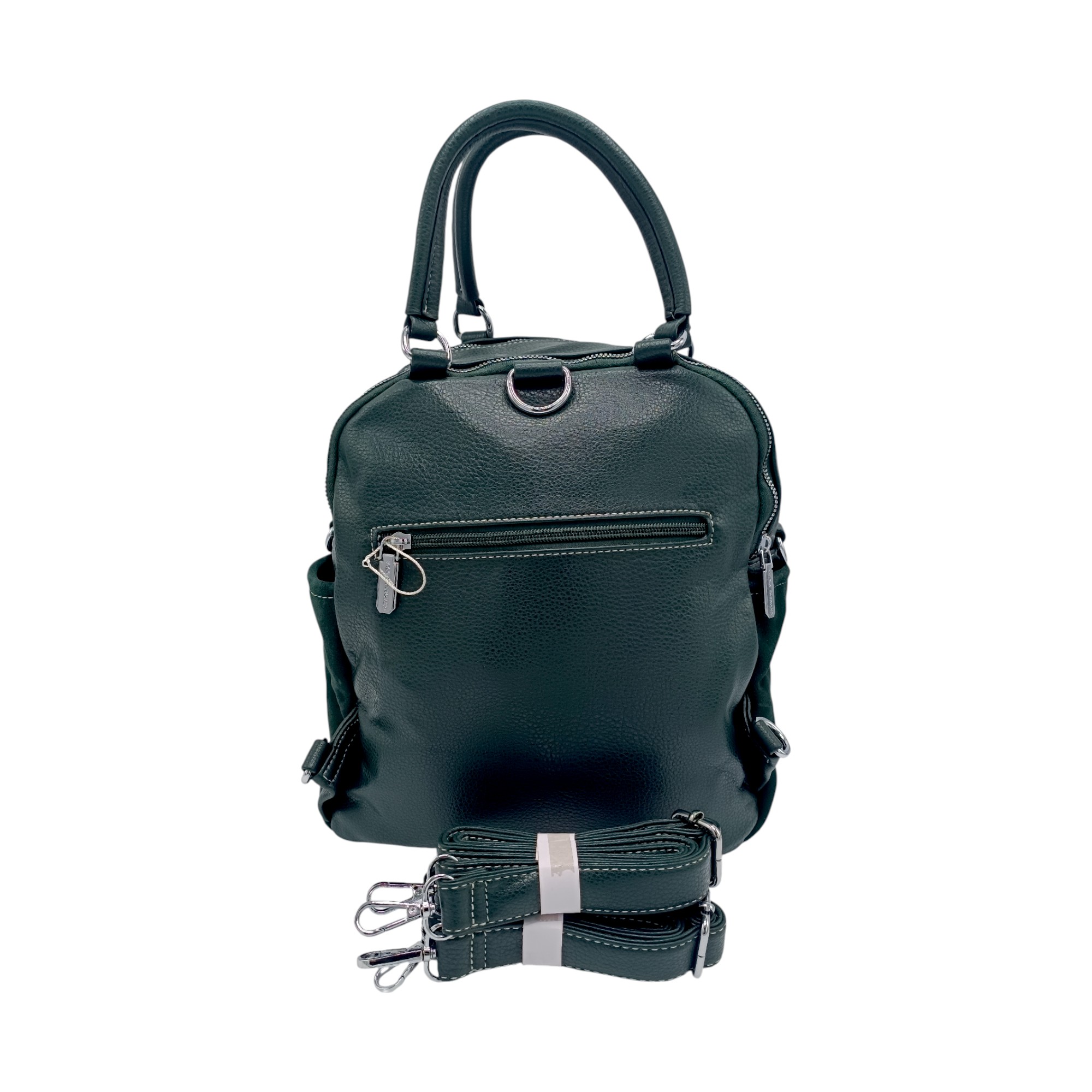 Geantă si Rucsac damă Velina Fabbiano VF25-363S( Verde ) - model versatil 2 în 1 (10) Geantă/Rucsac damă Velina Fabbiano VF25-363S(Verde) – model versatil 2 în 1
