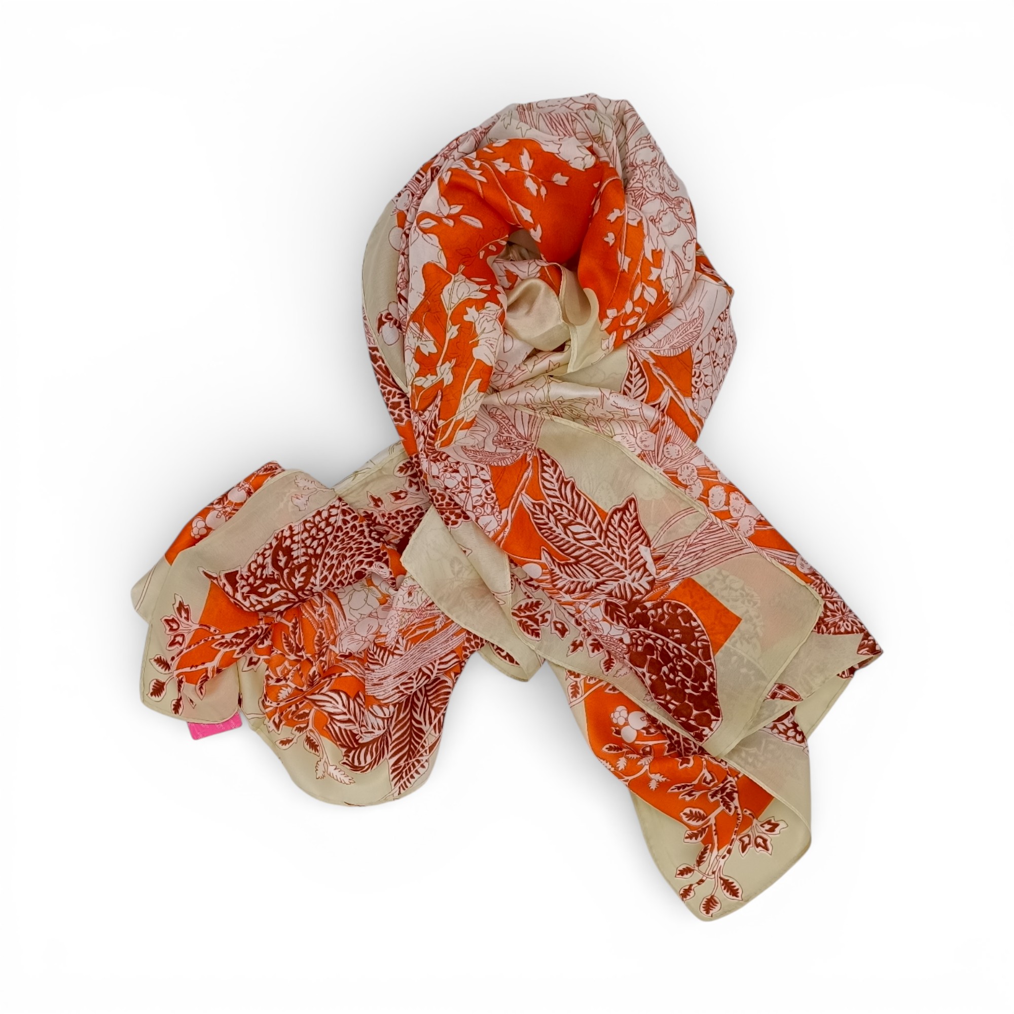 Eșarfă Feeling Silk – Alexa G&D-206 (85×180 cm) | Amber Garden, Cutie Cadou