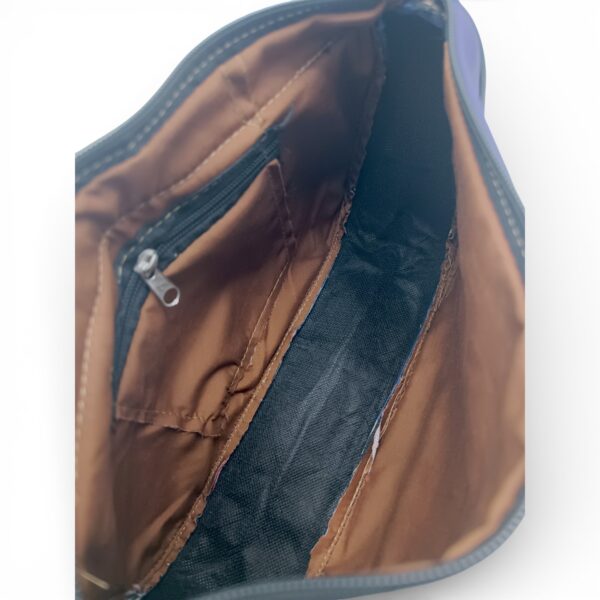 Geantă Damă Crossbody Lucia R45X-33, Piele Naturală Multicolor