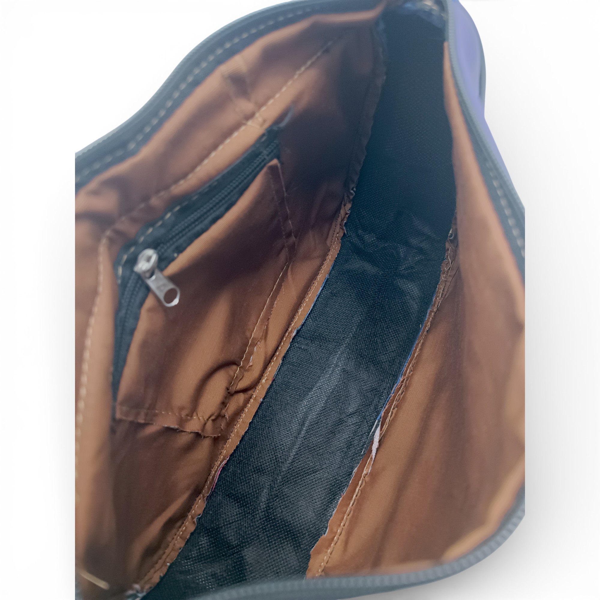 Geantă Damă Crossbody Lucia R45X-33, Piele Naturală Multicolor