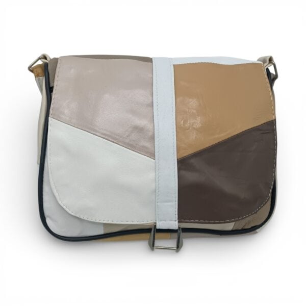 Geantă Damă Unicat Lucia R45-494, Piele Naturală, Multicolor