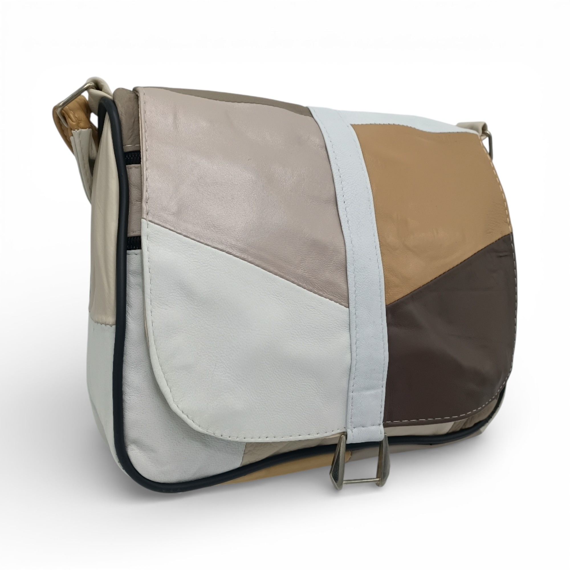 Geantă Damă Unicat Lucia R45-494, Piele Naturală, Multicolor (7) Geantă Damă Unicat Lucia R45-494, Piele Naturală, Multicolor