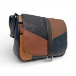 Geantă Damă Unicat Lucia R45-495, Piele Naturală, Multicolor