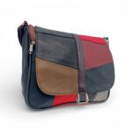 Geantă Damă Unicat Lucia R45-496, Piele Naturală, Multicolor