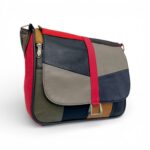 Geantă Damă Unicat Lucia R45-497, Piele Naturală, Multicolor