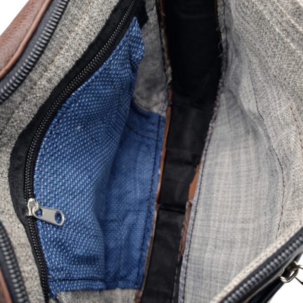 Geantă Damă Unicat Lucia R45-498, Piele Naturală, Multicolor