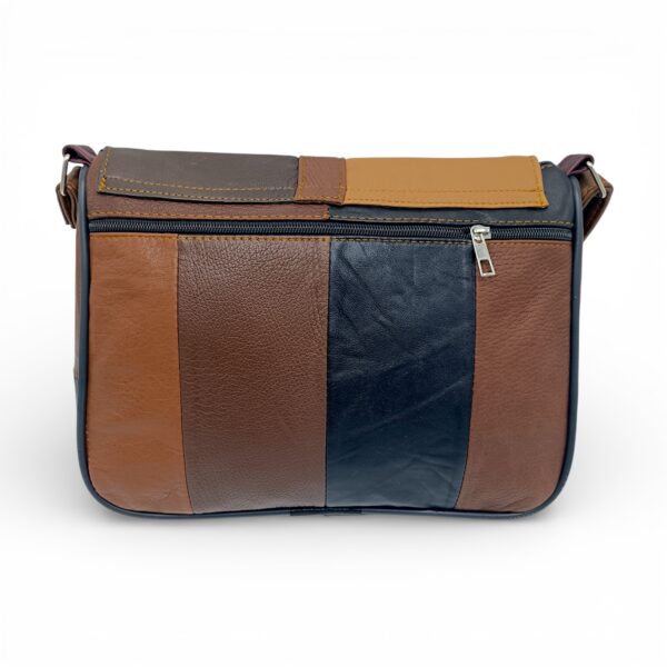 Geantă Damă Unicat Lucia R45-498, Piele Naturală, Multicolor