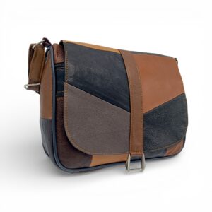 Geantă Damă Unicat Lucia R45-498, Piele Naturală, Multicolor