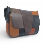 Geantă Damă Unicat Lucia R45-L5, Piele Naturală, Multicolor