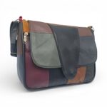 Geantă Damă Unicat Lucia R45-L6, Piele Naturală, Multicolor