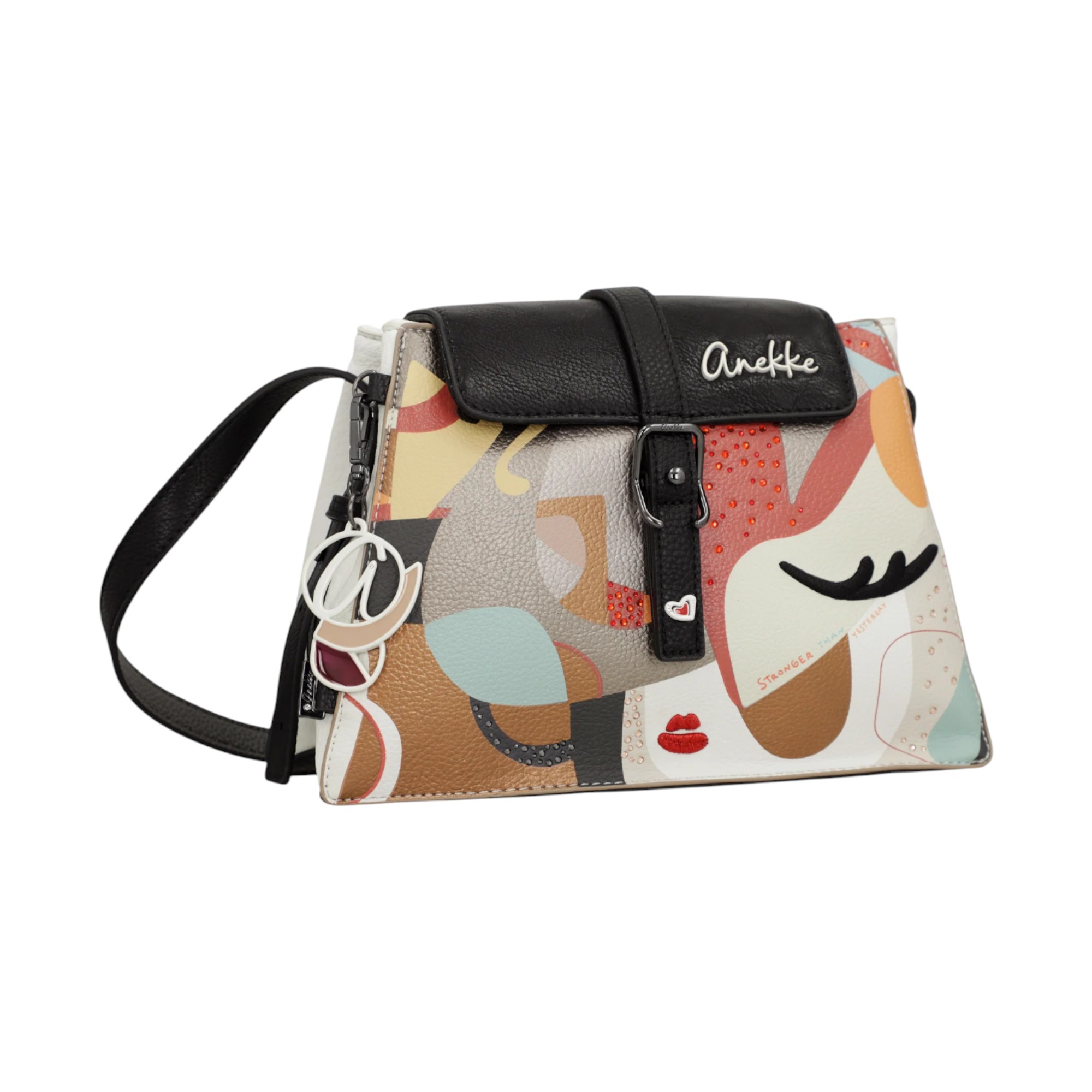 Geantă crossbody damă Anekke Eikon 42753-560 - rafinament artistic într-un format compact