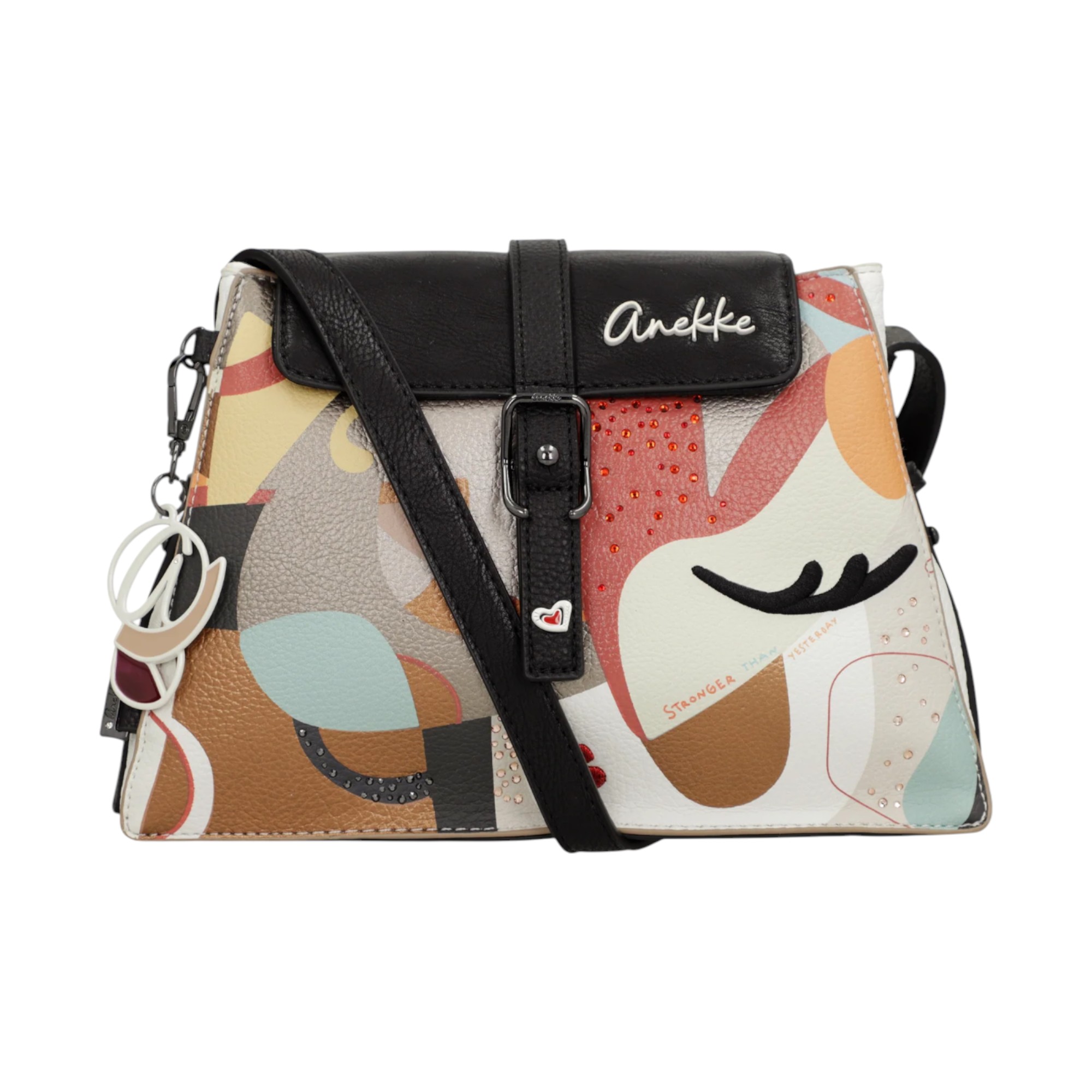 Geantă crossbody damă Anekke Eikon 42753-560 - rafinament artistic într-un format compact
