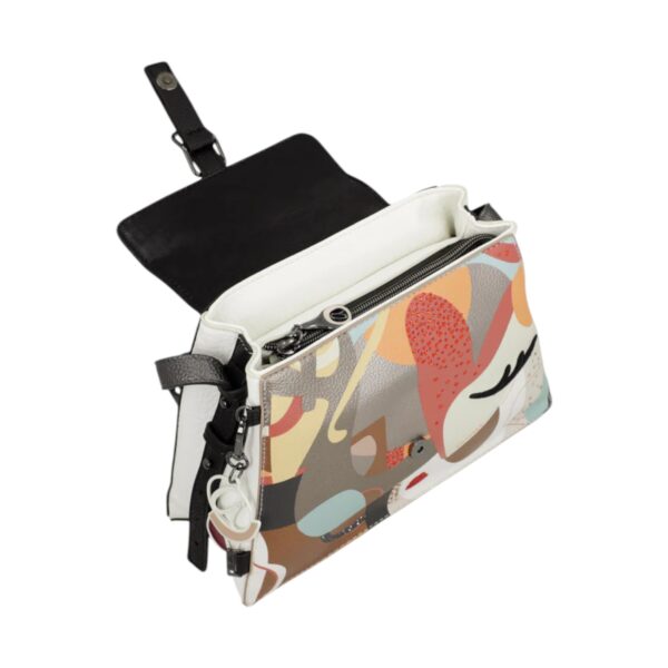 Geantă crossbody damă Anekke Eikon 42753-560 - rafinament artistic într-un format compact