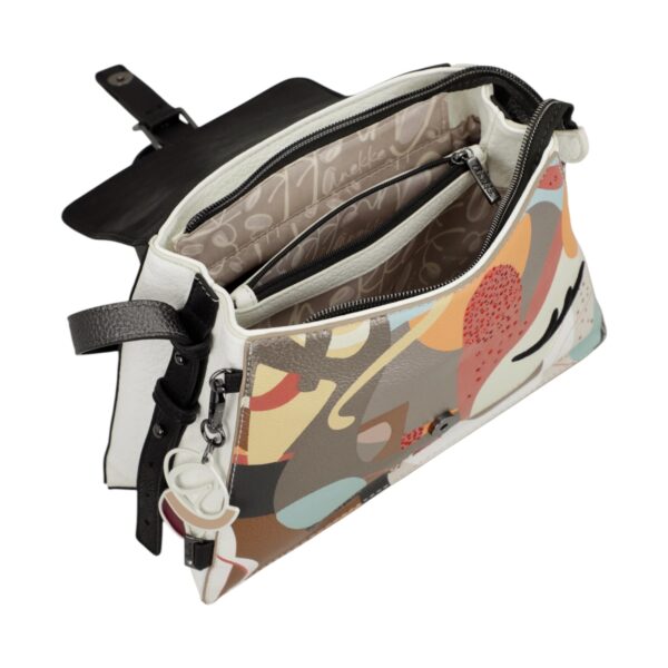 Geantă crossbody damă Anekke Eikon 42753-560 - rafinament artistic într-un format compact