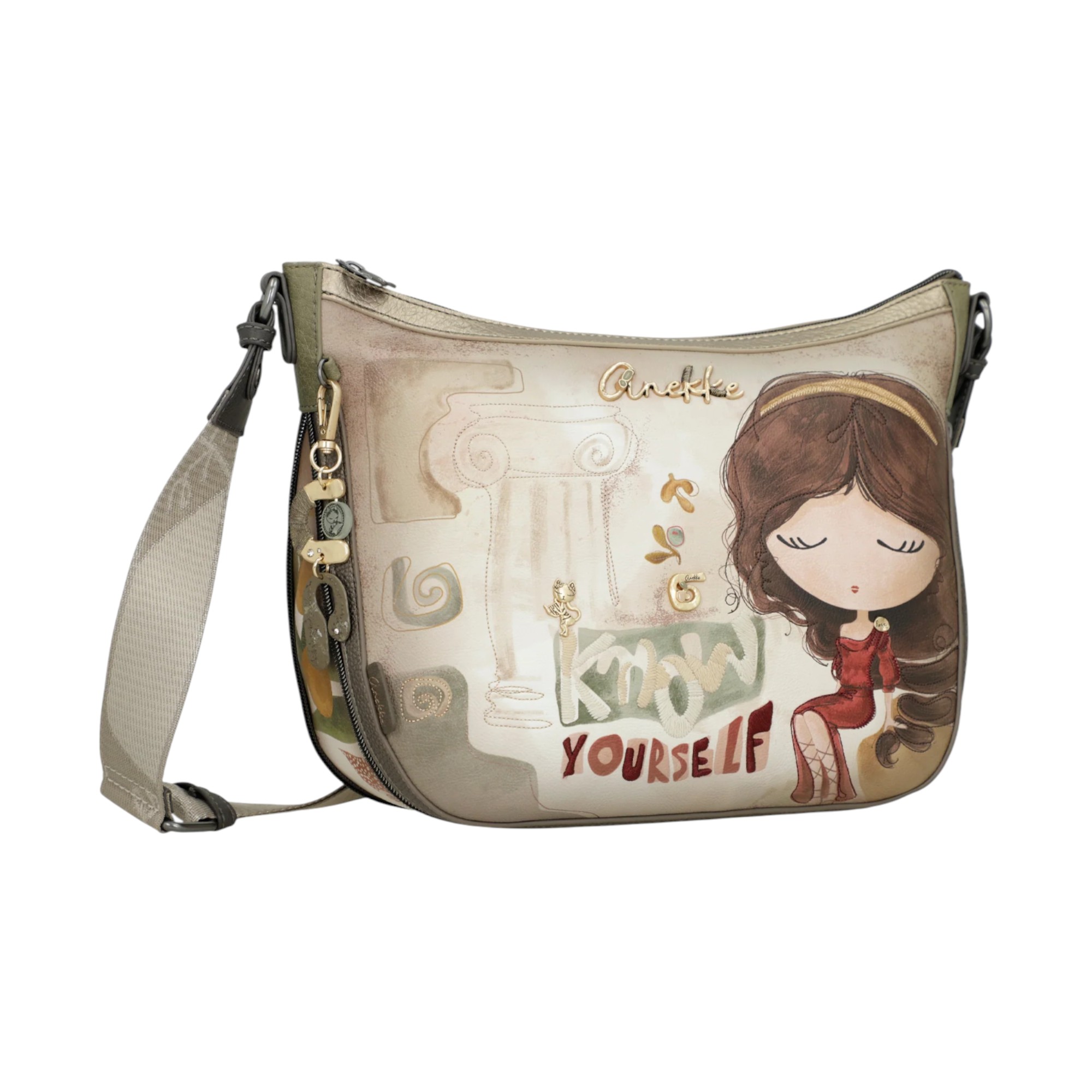 Geantă crossbody damă Anekke Muse 42703-138 - design artistic și eleganță practică