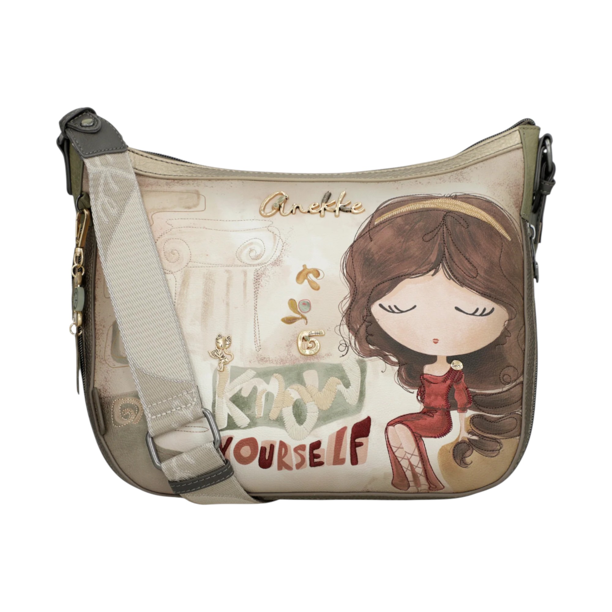Geantă crossbody damă Anekke Muse 42703-138 - design artistic și eleganță practică