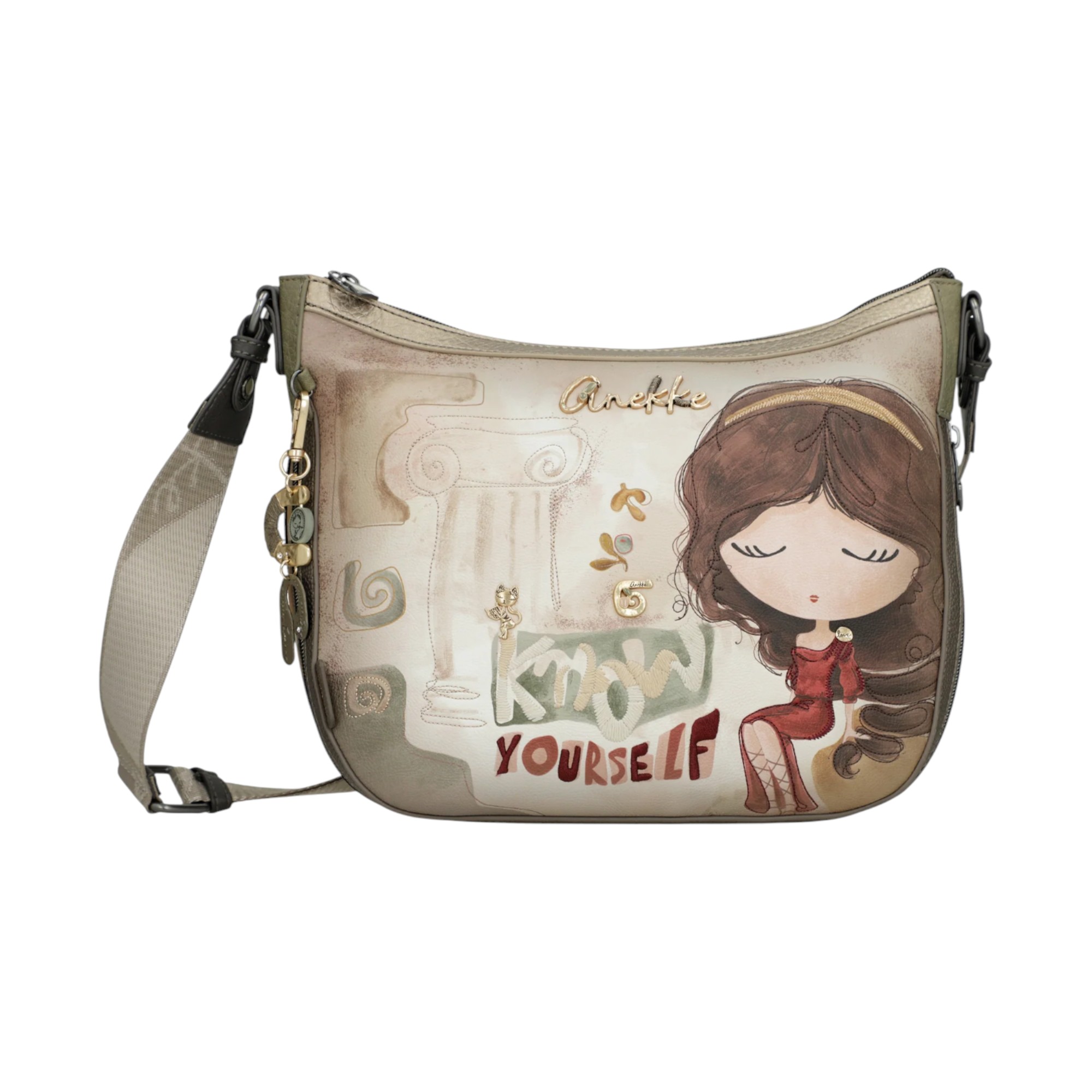 Geantă crossbody damă Anekke Muse 42703-138 - design artistic și eleganță practică