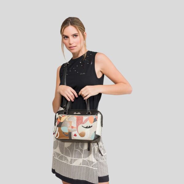 Geantă damă Anekke Eikon 42751-187 cu barete de mână și bretea – expresie de stil feminin