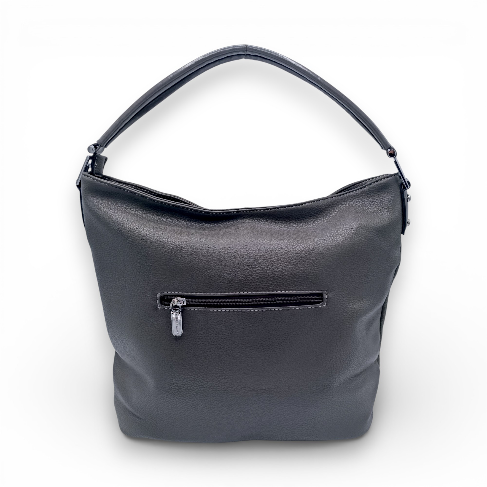 Geantă damă, Velina Fabbiano VF8027-1, culoare Gri (2) Geantă damă, Velina Fabbiano VF8027-1, culoare Gri