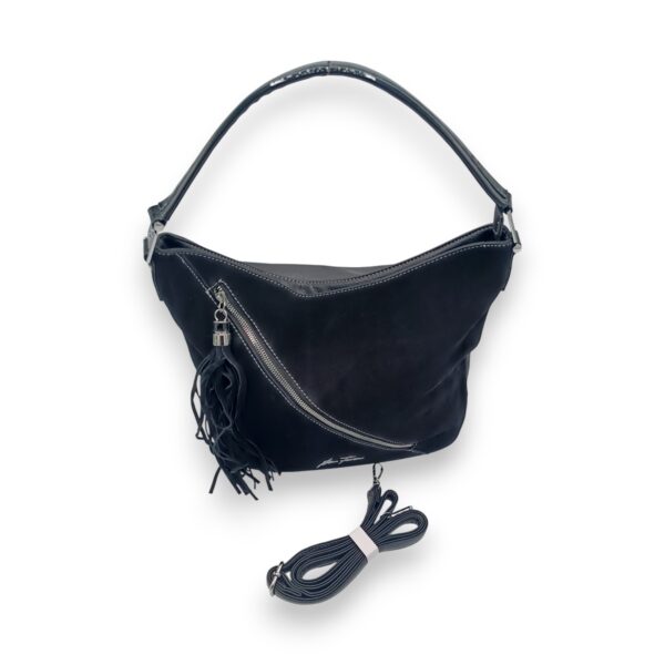 Geantă damă, Velina Fabbiano VF8027-1, culoare Negru