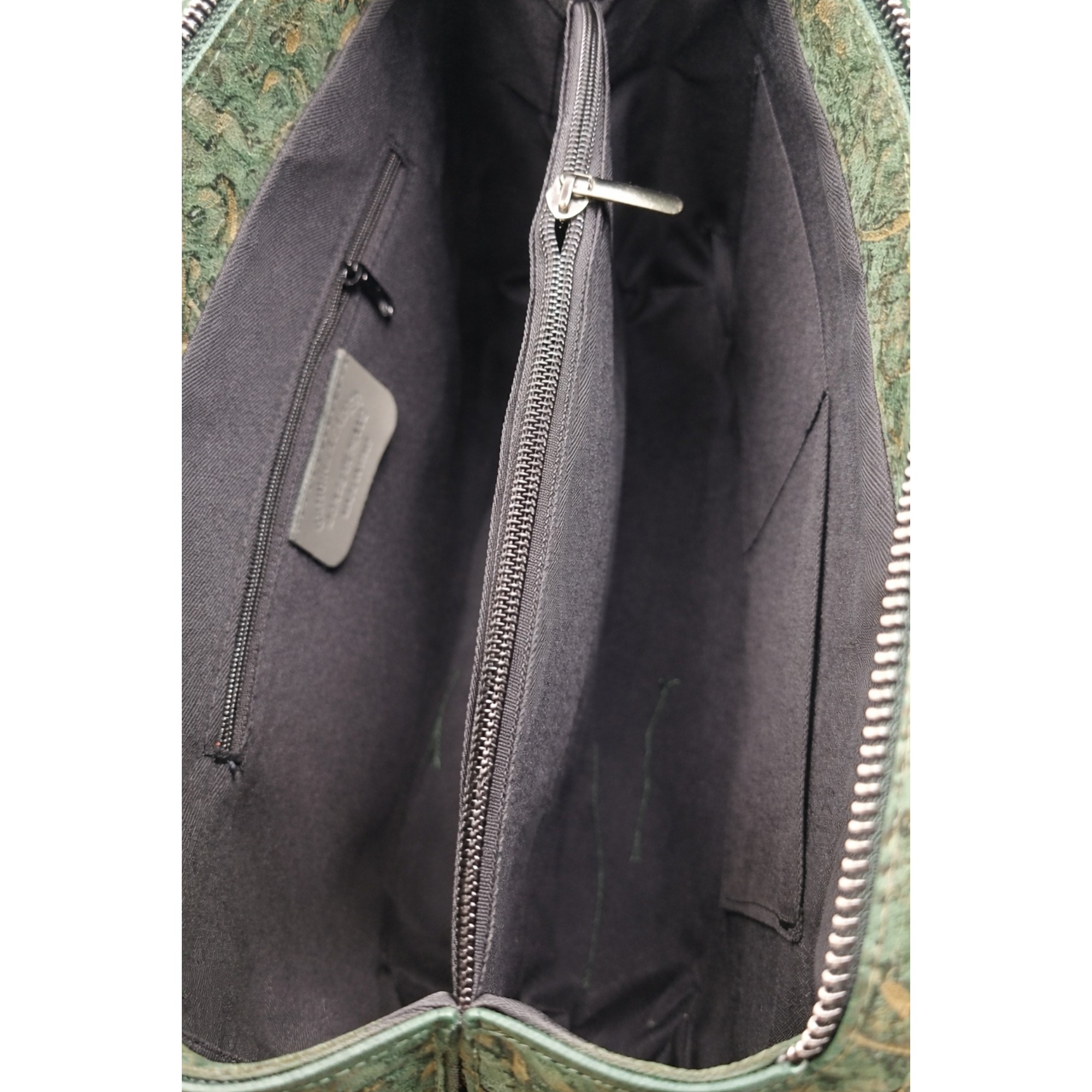 Geantă de lux din piele naturală din Italia, cu imprimeu colorat -Belle Monique- BM185-Verde- (6) Geantă de lux din piele naturală din Italia, cu imprimeu colorat – Belle Monique BM185 – Verde