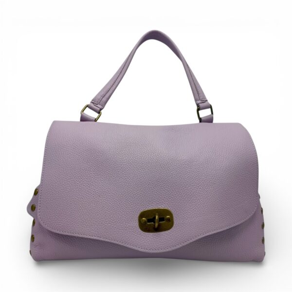 Geantă din piele naturală Belle Monique Boemia HM6515-Lavanda