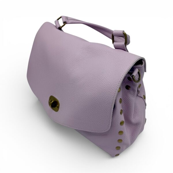 Geantă din piele naturală Belle Monique Boemia HM6515-Lavanda