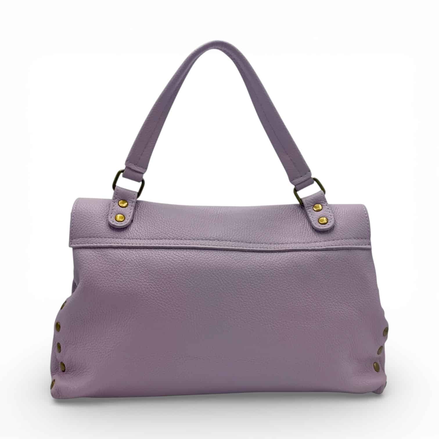 Geantă din piele naturală Belle Monique Boemia HM6515-Lavanda