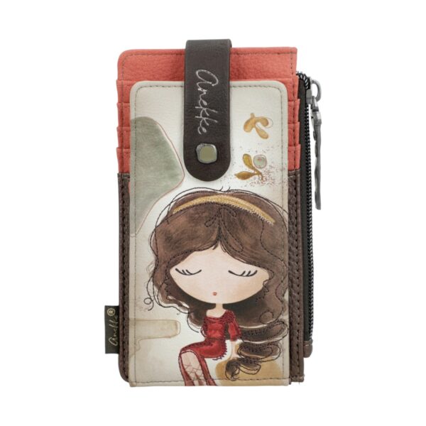 Portcard damă Anekke Muse cu clapetă 42709-013 - design artistic original
