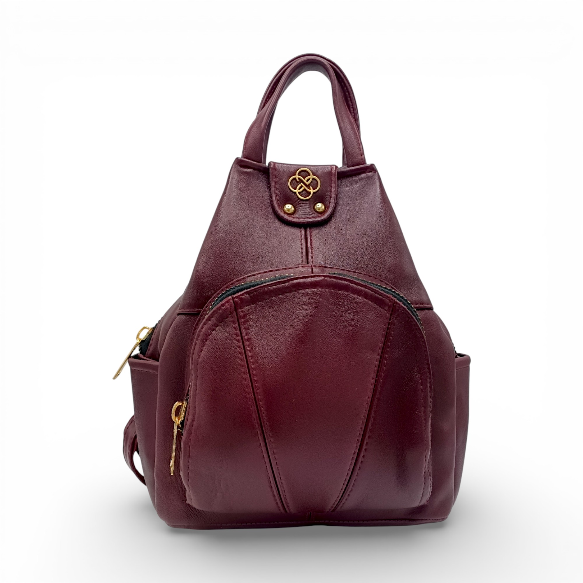 Rucsac Damă Piele Naturală, Design Multicolor – Eveline R91-BG-