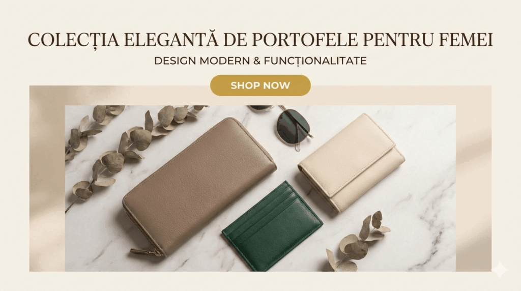 Portofel Damă 2026: Ghid Complet Alegere + Top Modele Piele & Design Portofel Damă 2026: Ghid Complet Alegere + Top Modele Piele & Design