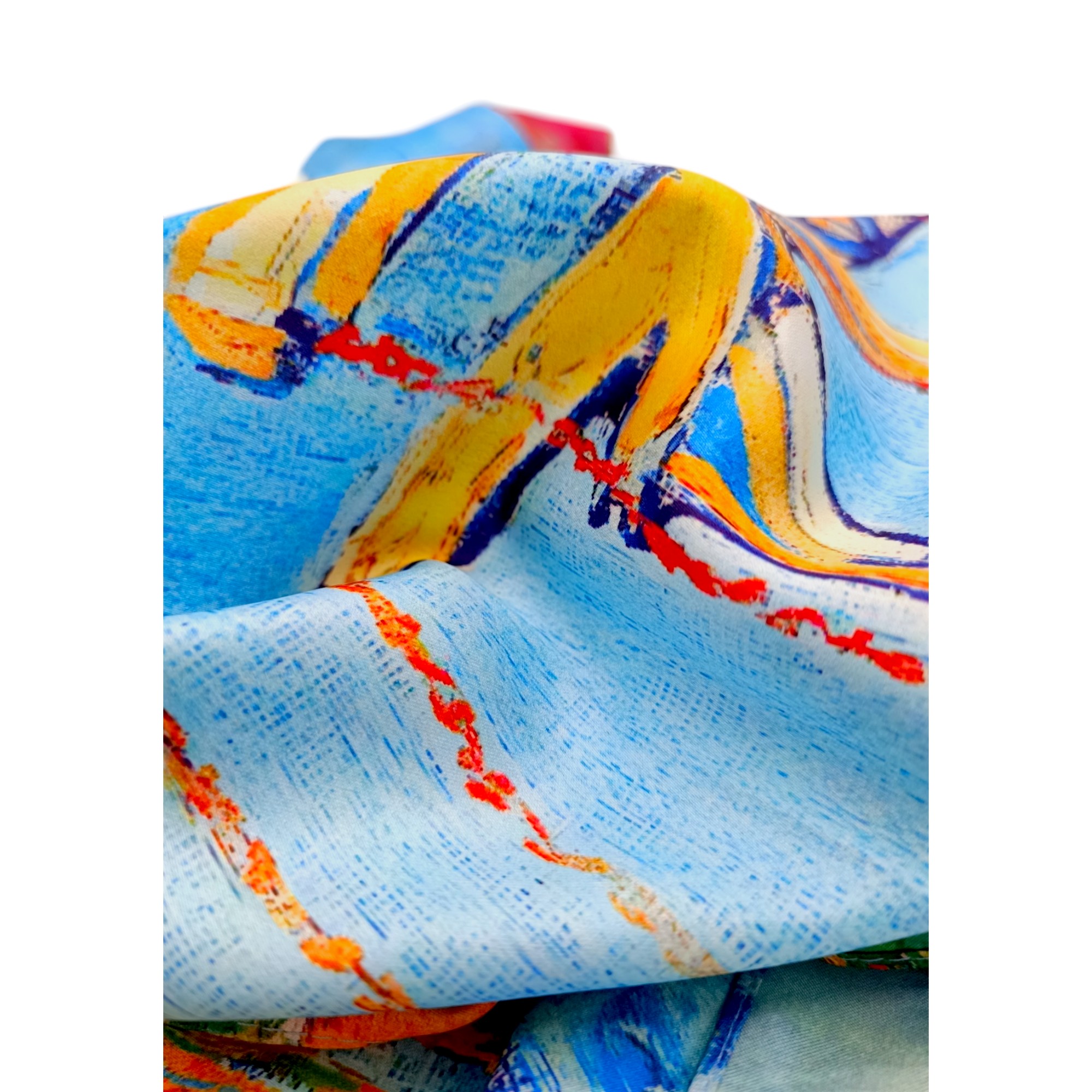 Eșarfă Blue Bridge Impression 8108-3 – Ediție Artistică Reversibilă (2 Fețe), 50% Mătase & 50% Vîscoză, 180x68 cm Cutie Cadou Inclusă (5) Eșarfă Blue Bridge Impression 8108-3 – Ediție Artistică Reversibilă (2 Fețe), 50% Mătase & 50% Vîscoză, 180x68 cm Cutie Cadou Inclusă